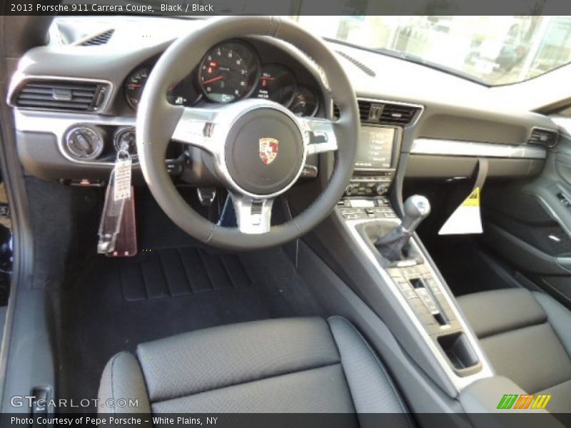 Black / Black 2013 Porsche 911 Carrera Coupe