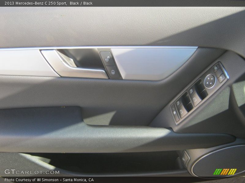 Black / Black 2013 Mercedes-Benz C 250 Sport