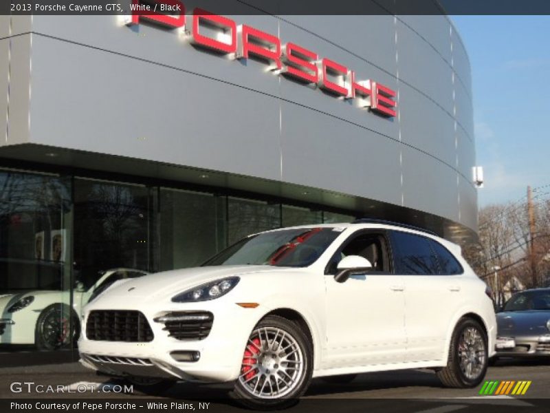 White / Black 2013 Porsche Cayenne GTS