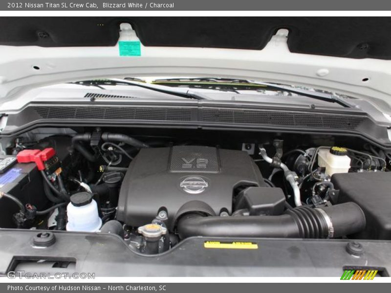  2012 Titan SL Crew Cab Engine - 5.6 Liter Flex-Fuel DOHC 32-Valve CVTCS V8