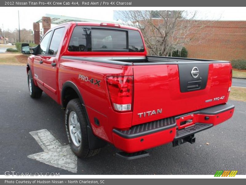  2012 Titan Pro-4X Crew Cab 4x4 Red Alert