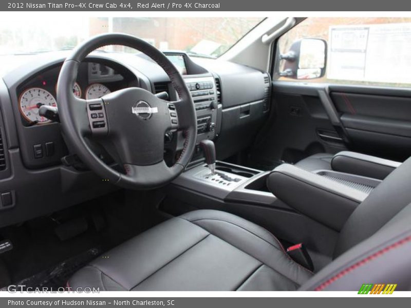 Pro 4X Charcoal Interior - 2012 Titan Pro-4X Crew Cab 4x4 