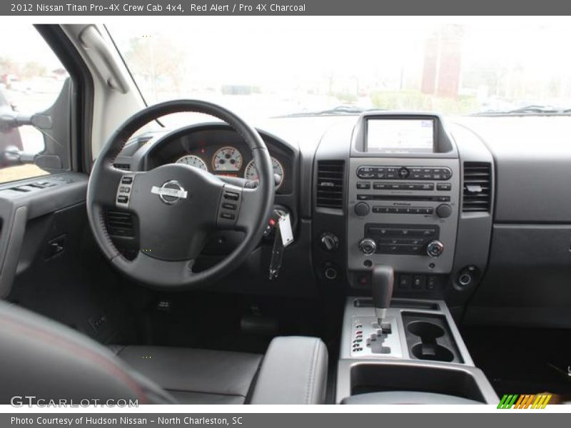 Dashboard of 2012 Titan Pro-4X Crew Cab 4x4