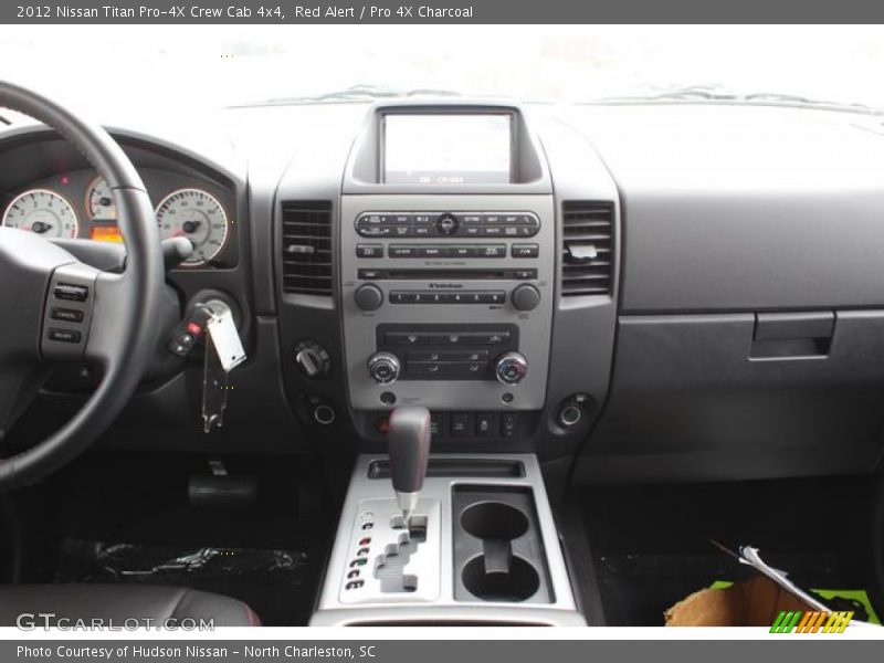 Dashboard of 2012 Titan Pro-4X Crew Cab 4x4