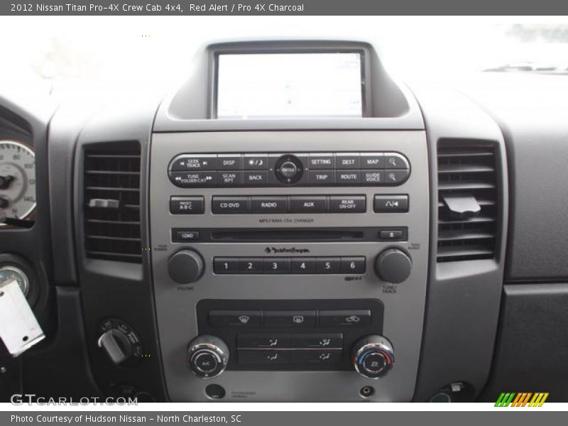 Controls of 2012 Titan Pro-4X Crew Cab 4x4