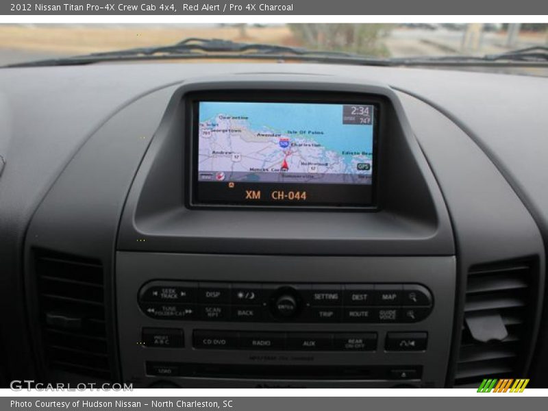 Navigation of 2012 Titan Pro-4X Crew Cab 4x4