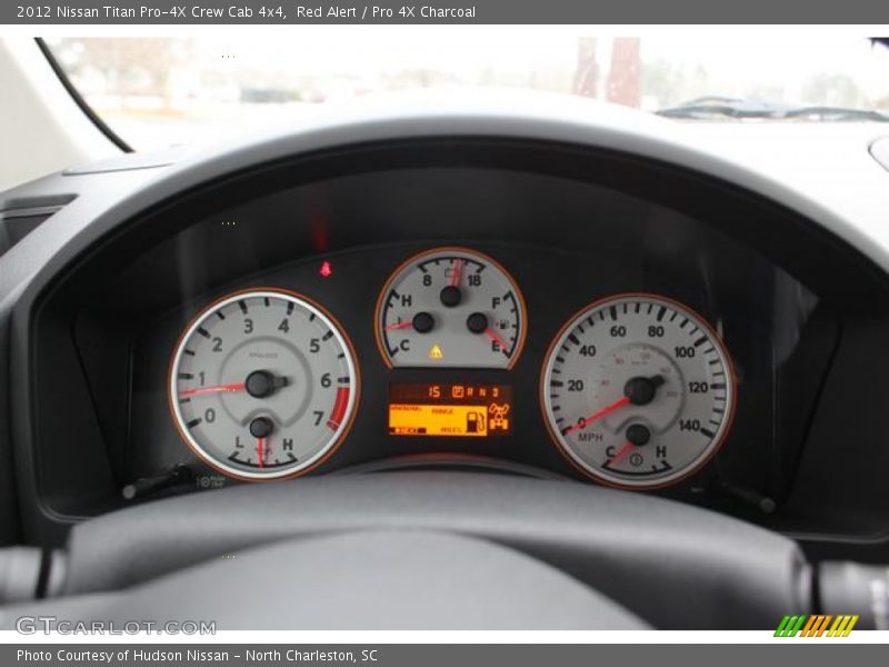  2012 Titan Pro-4X Crew Cab 4x4 Pro-4X Crew Cab 4x4 Gauges