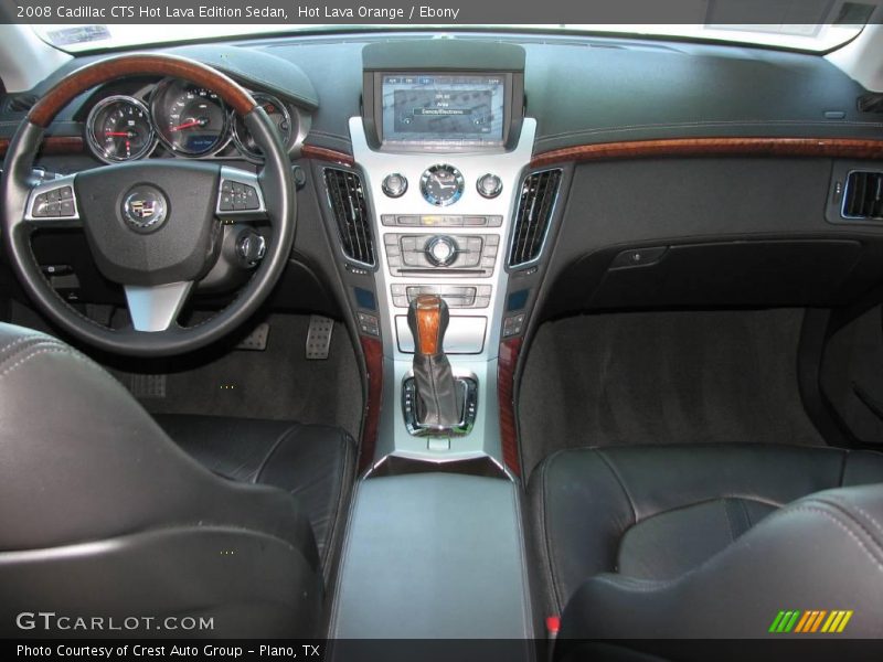 Hot Lava Orange / Ebony 2008 Cadillac CTS Hot Lava Edition Sedan