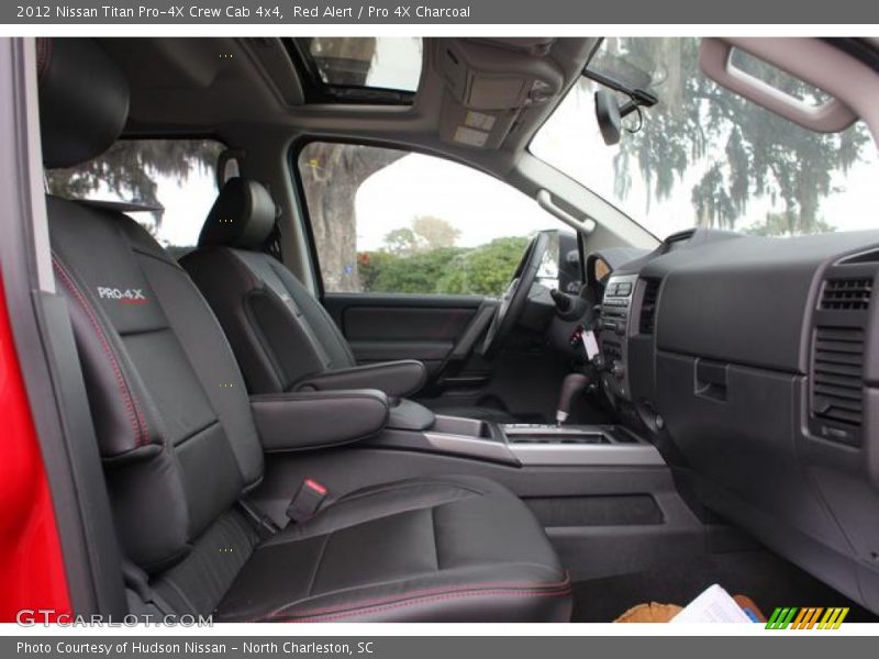  2012 Titan Pro-4X Crew Cab 4x4 Pro 4X Charcoal Interior