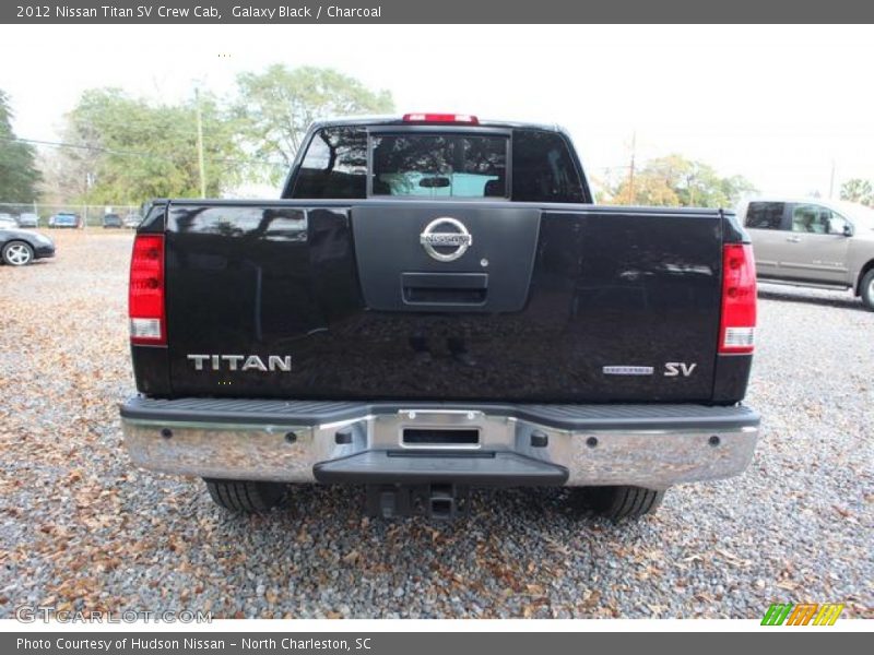 Galaxy Black / Charcoal 2012 Nissan Titan SV Crew Cab