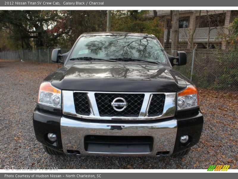 Galaxy Black / Charcoal 2012 Nissan Titan SV Crew Cab