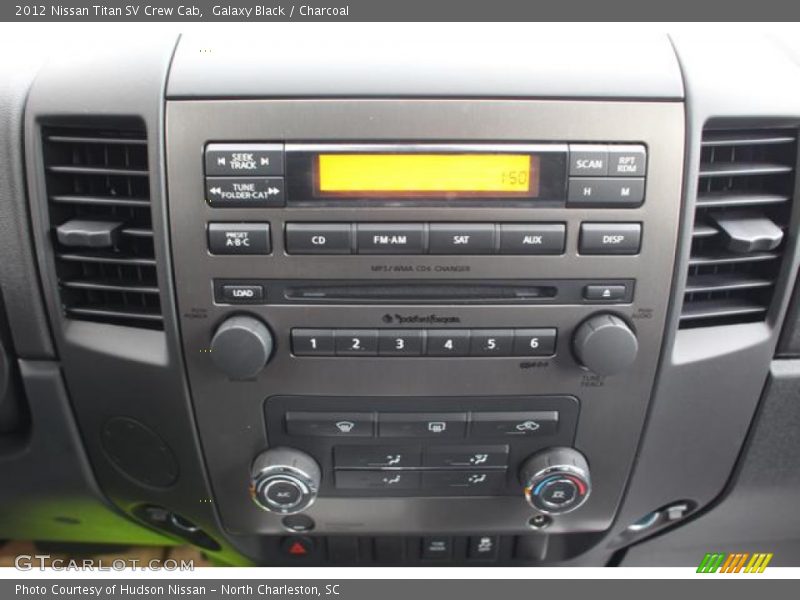 Controls of 2012 Titan SV Crew Cab