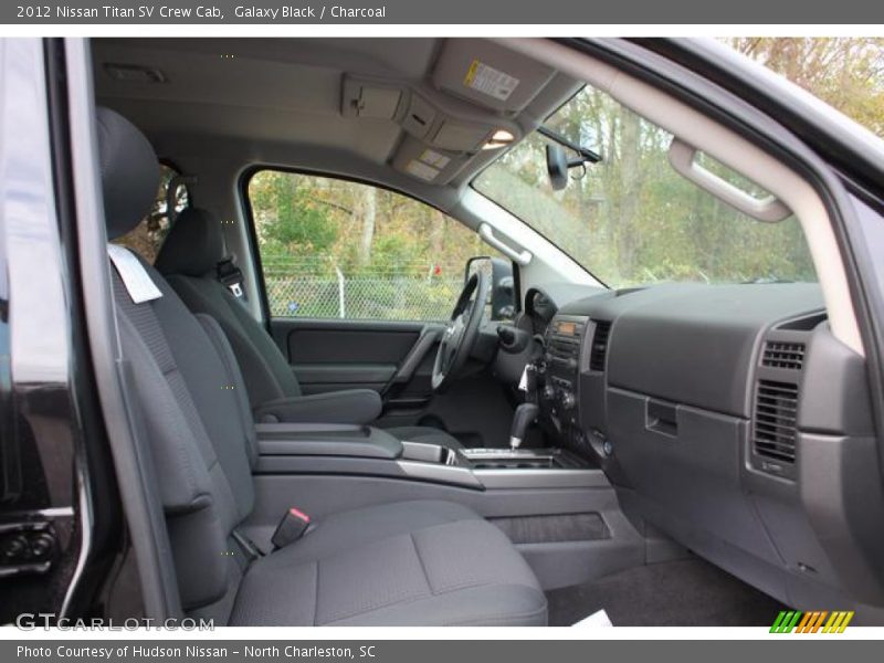 Galaxy Black / Charcoal 2012 Nissan Titan SV Crew Cab