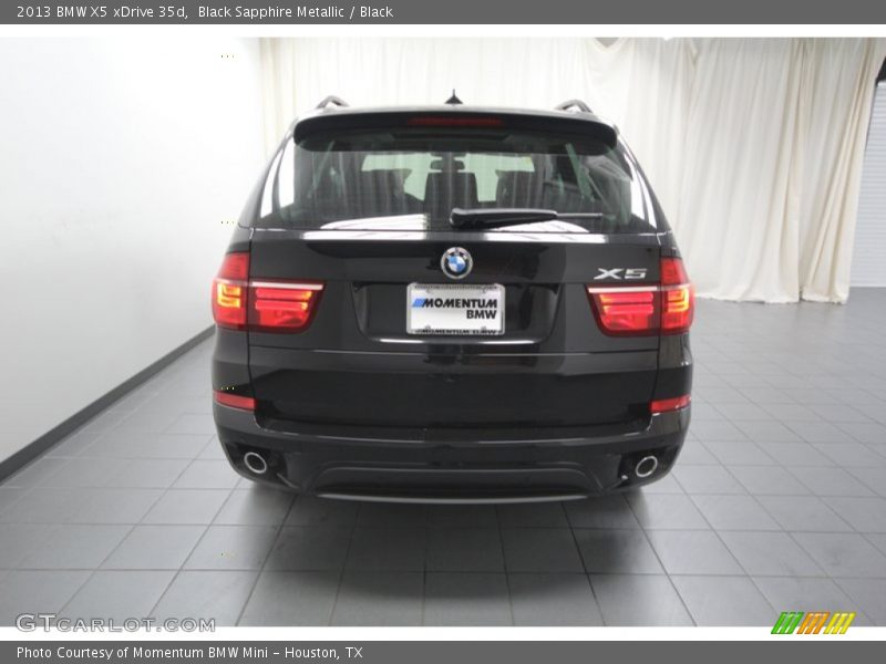 Black Sapphire Metallic / Black 2013 BMW X5 xDrive 35d