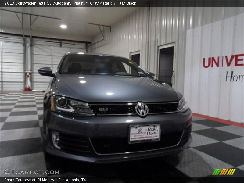 Platinum Gray Metallic / Titan Black 2013 Volkswagen Jetta GLI Autobahn