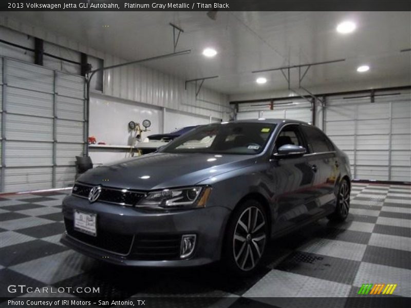 Platinum Gray Metallic / Titan Black 2013 Volkswagen Jetta GLI Autobahn
