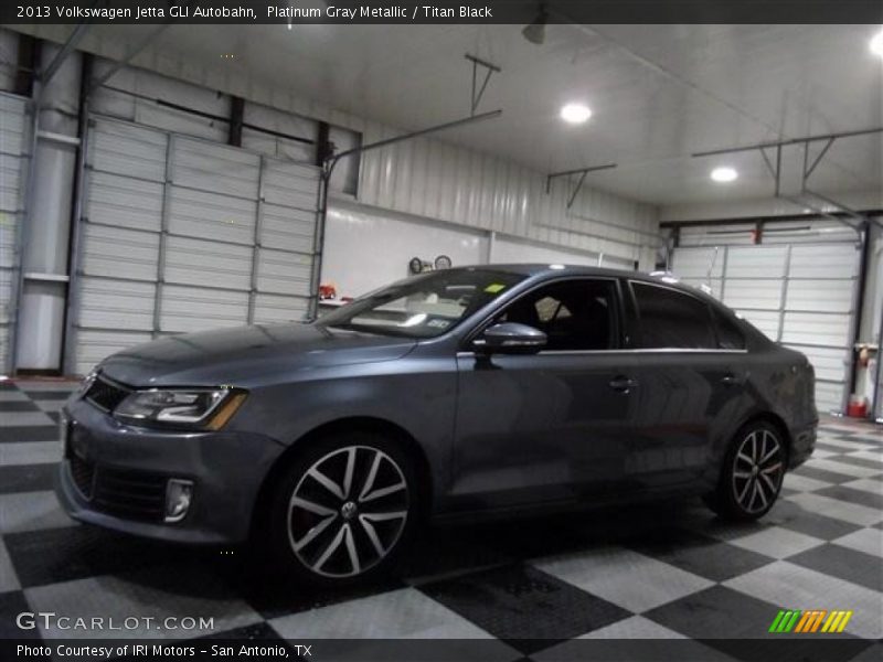 Platinum Gray Metallic / Titan Black 2013 Volkswagen Jetta GLI Autobahn