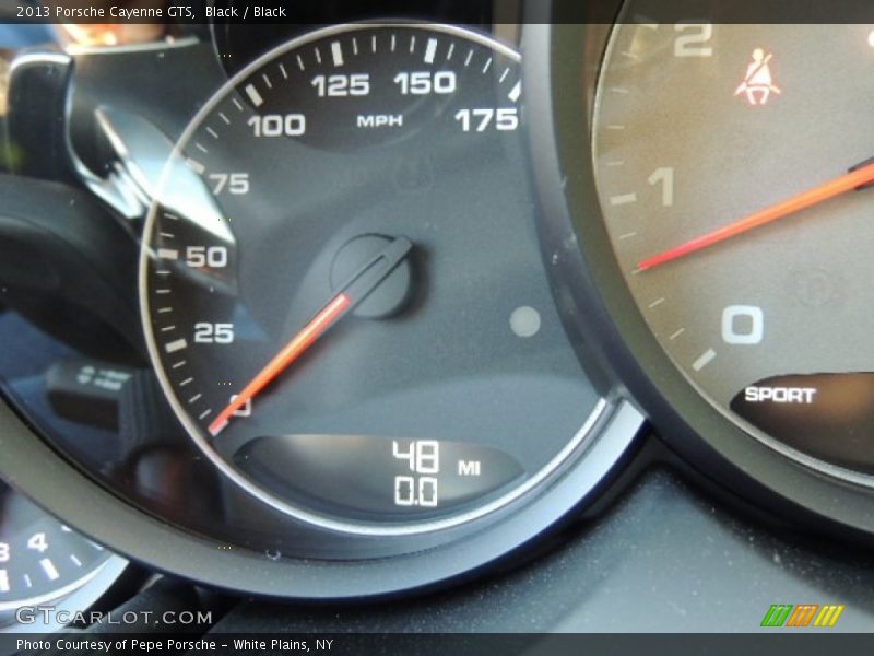 Black / Black 2013 Porsche Cayenne GTS