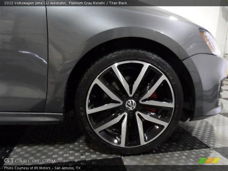 Platinum Gray Metallic / Titan Black 2013 Volkswagen Jetta GLI Autobahn