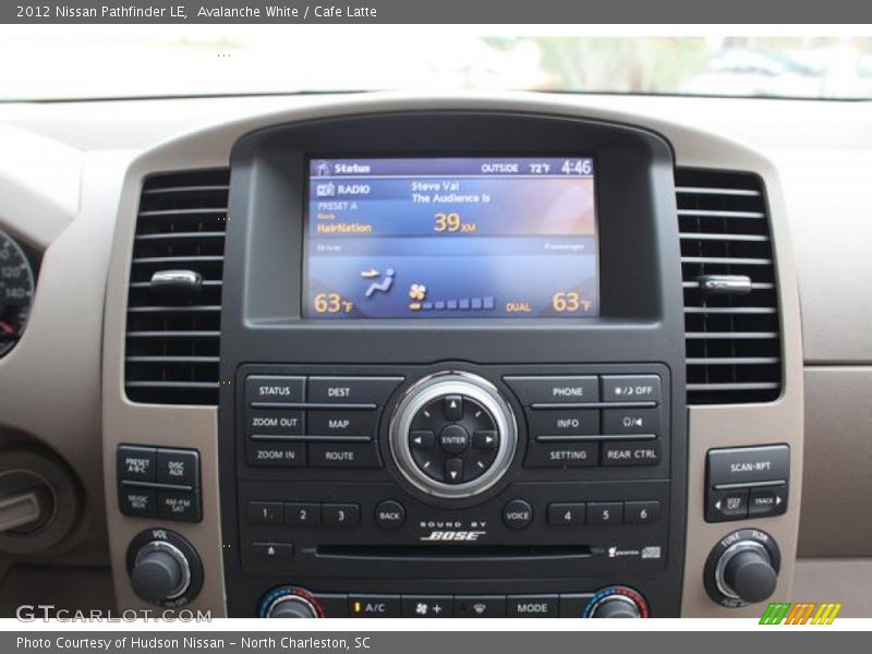 Controls of 2012 Pathfinder LE