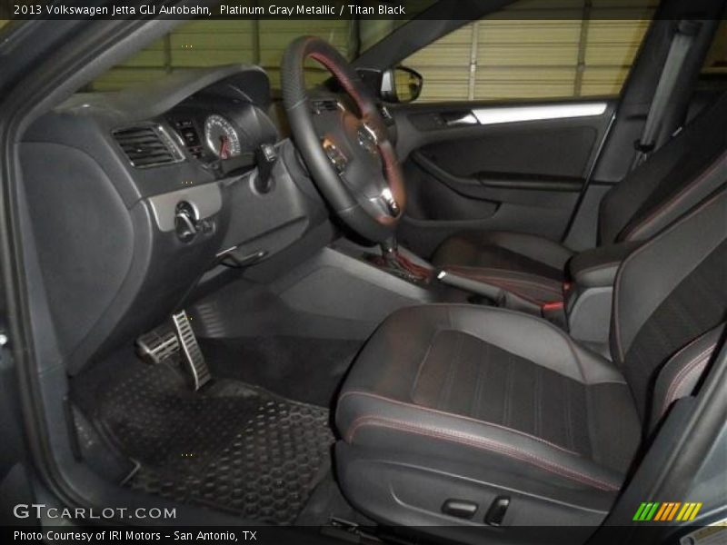 Platinum Gray Metallic / Titan Black 2013 Volkswagen Jetta GLI Autobahn