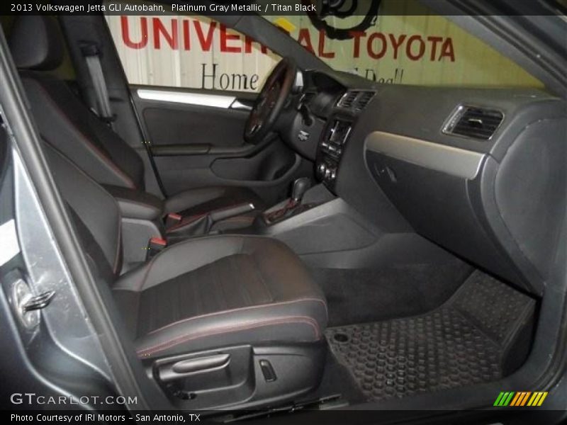 Platinum Gray Metallic / Titan Black 2013 Volkswagen Jetta GLI Autobahn