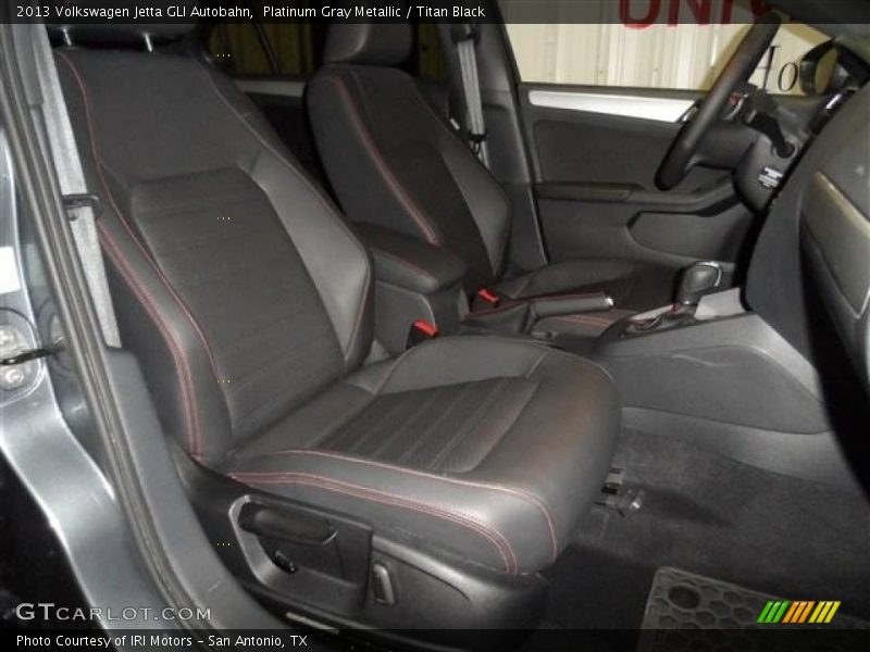 Platinum Gray Metallic / Titan Black 2013 Volkswagen Jetta GLI Autobahn