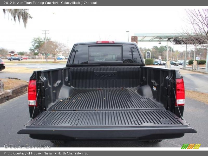 Galaxy Black / Charcoal 2012 Nissan Titan SV King Cab 4x4