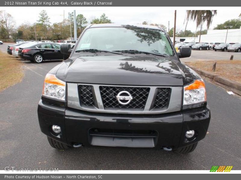 Galaxy Black / Charcoal 2012 Nissan Titan SV King Cab 4x4
