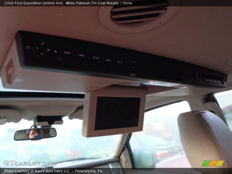 White Platinum Tri-Coat Metallic / Stone 2009 Ford Expedition Limited 4x4