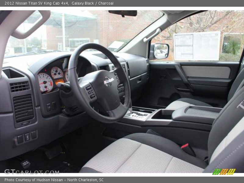 Galaxy Black / Charcoal 2012 Nissan Titan SV King Cab 4x4