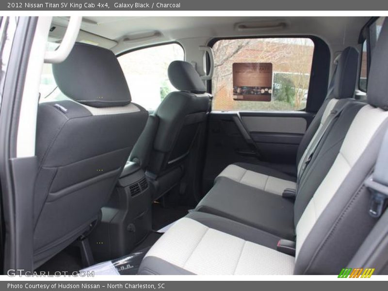 Galaxy Black / Charcoal 2012 Nissan Titan SV King Cab 4x4