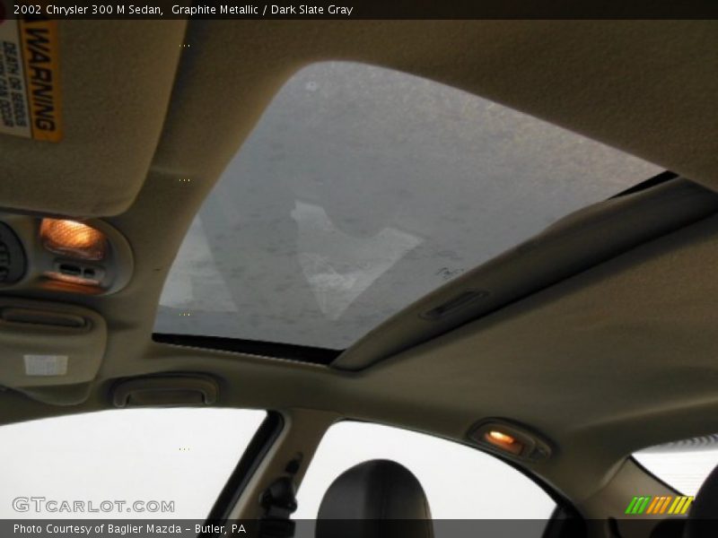 Graphite Metallic / Dark Slate Gray 2002 Chrysler 300 M Sedan