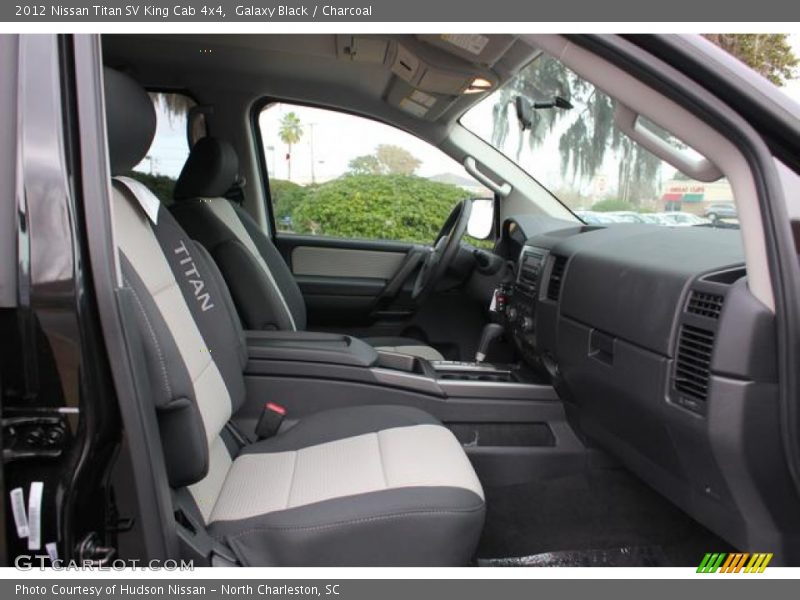 Galaxy Black / Charcoal 2012 Nissan Titan SV King Cab 4x4
