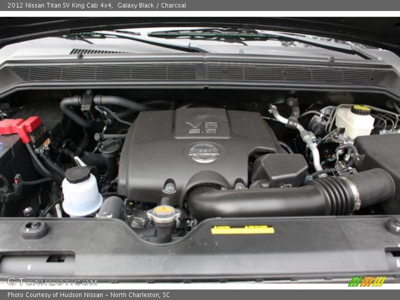 Galaxy Black / Charcoal 2012 Nissan Titan SV King Cab 4x4
