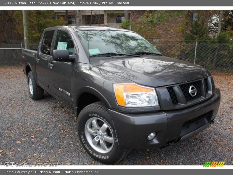 Smoke Gray / Pro 4X Charcoal 2012 Nissan Titan Pro-4X Crew Cab 4x4
