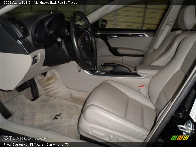 Nighthawk Black Pearl / Taupe 2008 Acura TL 3.2