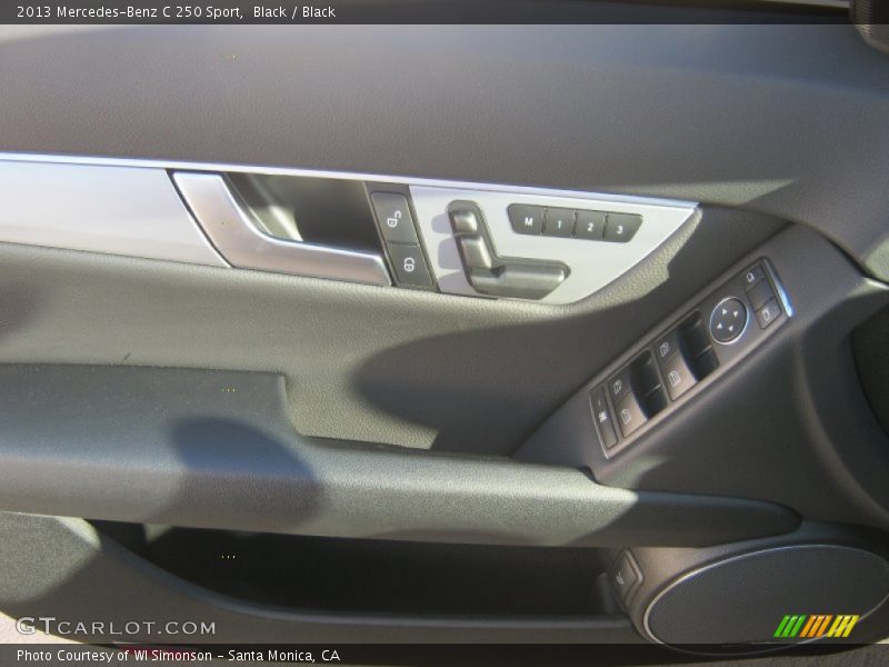 Black / Black 2013 Mercedes-Benz C 250 Sport