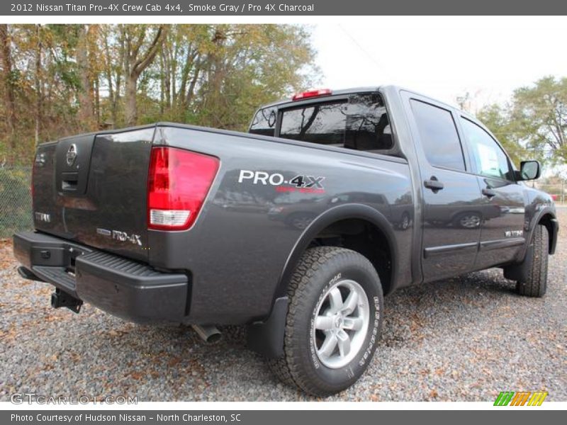 Smoke Gray / Pro 4X Charcoal 2012 Nissan Titan Pro-4X Crew Cab 4x4