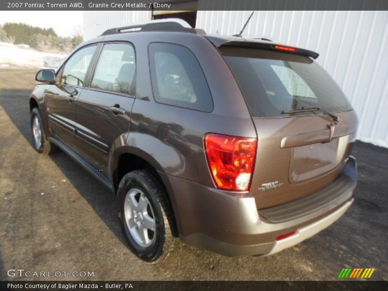Granite Grey Metallic / Ebony 2007 Pontiac Torrent AWD