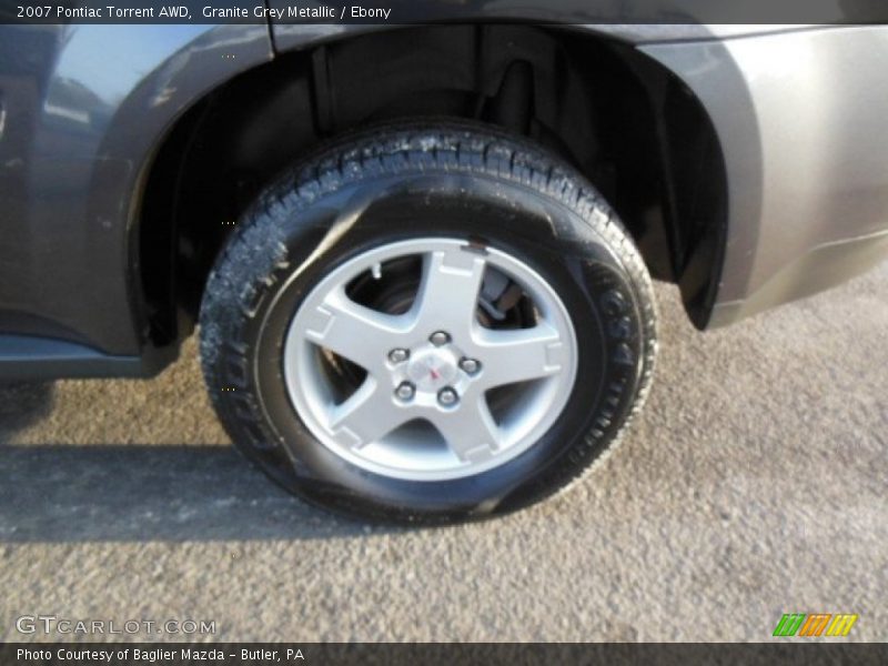 Granite Grey Metallic / Ebony 2007 Pontiac Torrent AWD