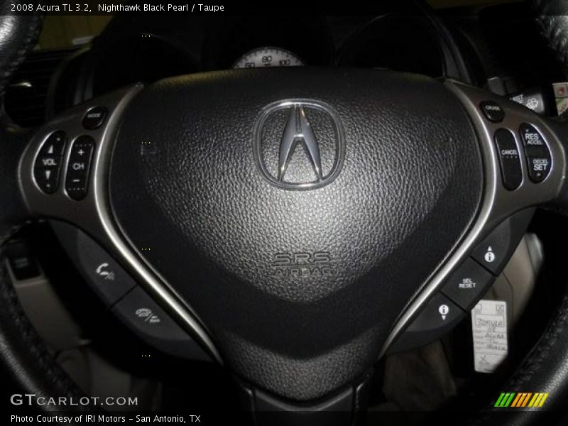Nighthawk Black Pearl / Taupe 2008 Acura TL 3.2