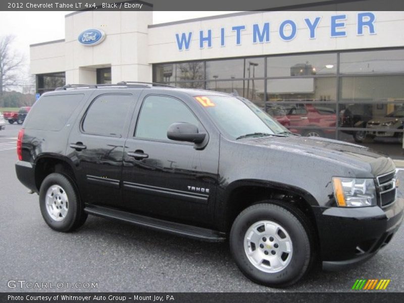 Black / Ebony 2012 Chevrolet Tahoe LT 4x4