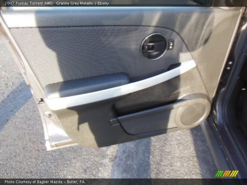 Granite Grey Metallic / Ebony 2007 Pontiac Torrent AWD