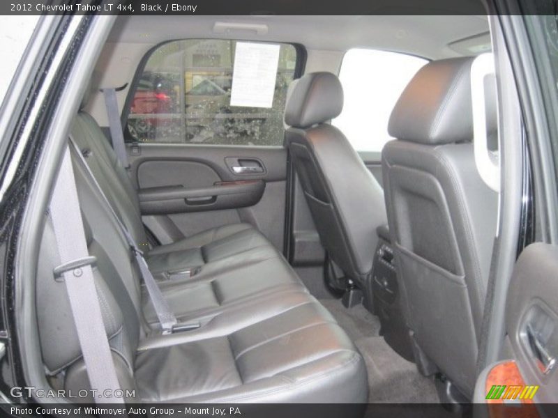 Black / Ebony 2012 Chevrolet Tahoe LT 4x4