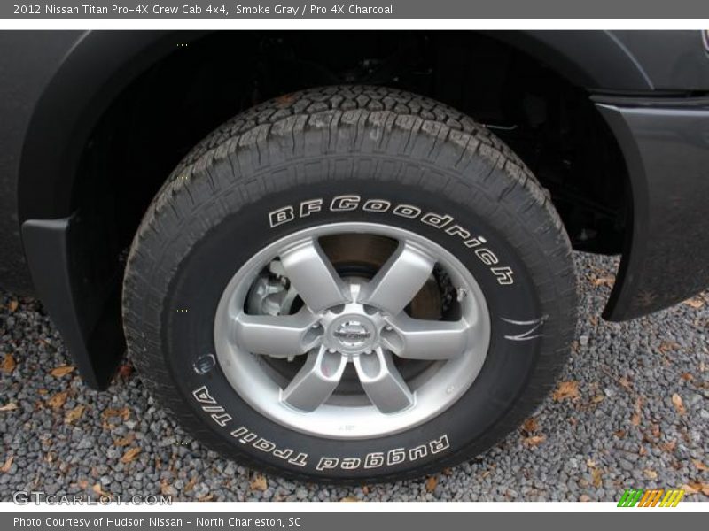 Smoke Gray / Pro 4X Charcoal 2012 Nissan Titan Pro-4X Crew Cab 4x4