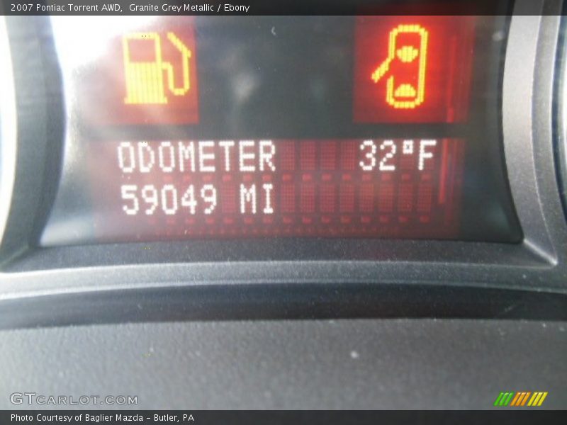 Granite Grey Metallic / Ebony 2007 Pontiac Torrent AWD