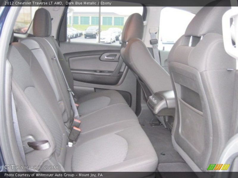 Dark Blue Metallic / Ebony 2012 Chevrolet Traverse LT AWD