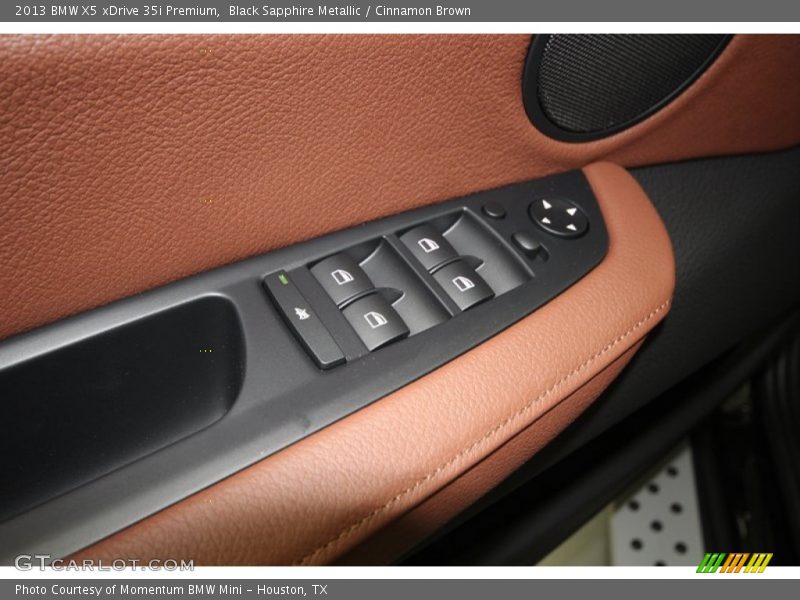 Black Sapphire Metallic / Cinnamon Brown 2013 BMW X5 xDrive 35i Premium