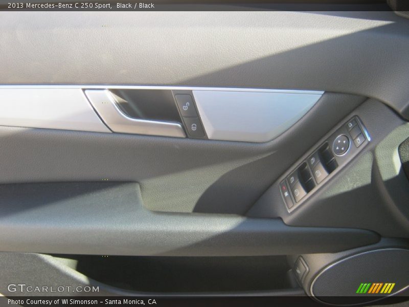 Black / Black 2013 Mercedes-Benz C 250 Sport